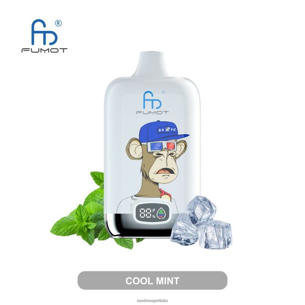 anguria alla fragola Fumot Original RandM Digital Box Dispositivo di vaporizzazione con batteria 12000 e display a liquido X0ZJZ5 - RandM tornado prezzo