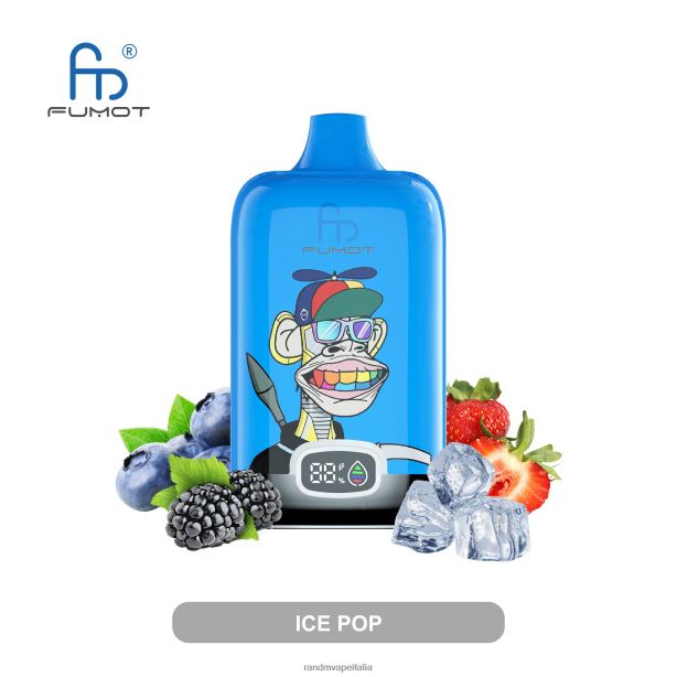 ghiacciolo Fumot Original RandM Digital Box Dispositivo di vaporizzazione con batteria 12000 e display a liquido X0ZJZ10 - RandM shop discount