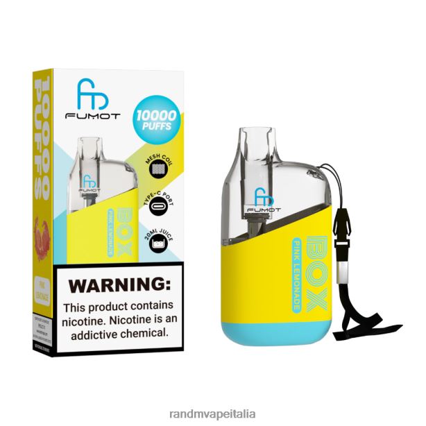 anguria alla fragola Fumot Original RandM Tornado Box Dispositivo di vaporizzazione per il controllo del flusso d\'aria 10000 1pz X0ZJZ93 - RandM tornado Italia
