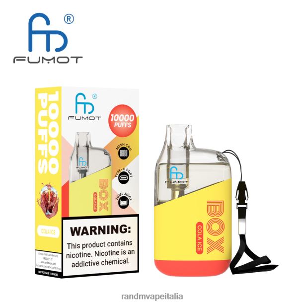 anguria alla fragola Fumot Original RandM Tornado Box Dispositivo di vaporizzazione per il controllo del flusso d\'aria 10000 1pz X0ZJZ93 - RandM tornado Italia