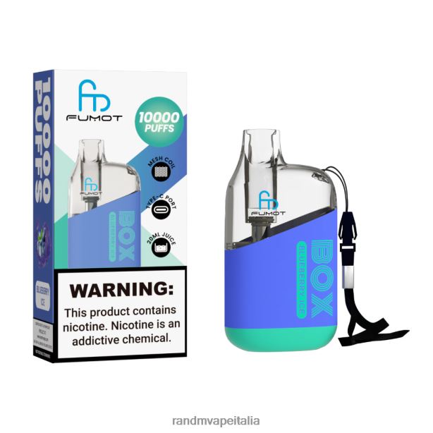 anguria alla fragola Fumot Original RandM Tornado Box Dispositivo di vaporizzazione per il controllo del flusso d\'aria 10000 1pz X0ZJZ93 - RandM tornado Italia