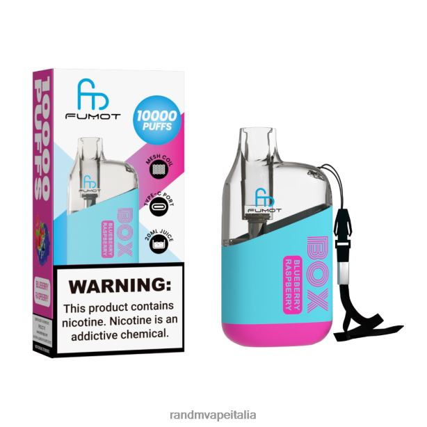 anguria alla fragola Fumot Original RandM Tornado Box Dispositivo di vaporizzazione per il controllo del flusso d\'aria 10000 1pz X0ZJZ93 - RandM tornado Italia