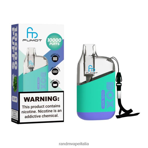 anguria alla fragola Fumot Original RandM Tornado Box Dispositivo di vaporizzazione per il controllo del flusso d\'aria 10000 1pz X0ZJZ93 - RandM tornado Italia