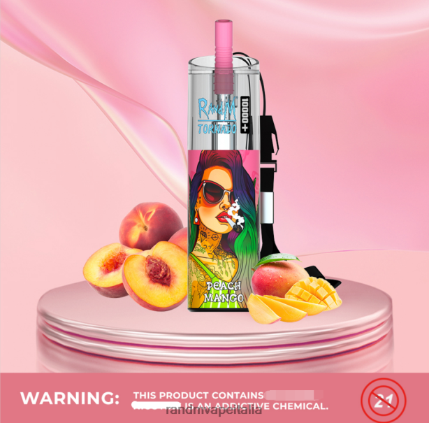 anguria alla fragola RandM Tornado Dispositivo di vaporizzazione per il controllo del flusso d\'aria da 10000 plus 1 pz X0ZJZ79 - RandM tornado shop