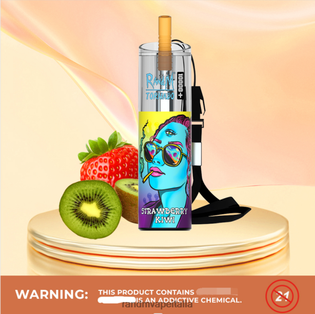 mango alla pesca RandM Tornado Dispositivo di vaporizzazione per il controllo del flusso d\'aria da 10000 plus 1 pz X0ZJZ85 - RandM tornado prezzo