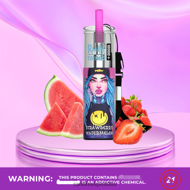 mango alla pesca RandM Tornado Dispositivo di vaporizzazione per il controllo del flusso d\'aria da 10000 plus 1 pz X0ZJZ85 - RandM tornado prezzo