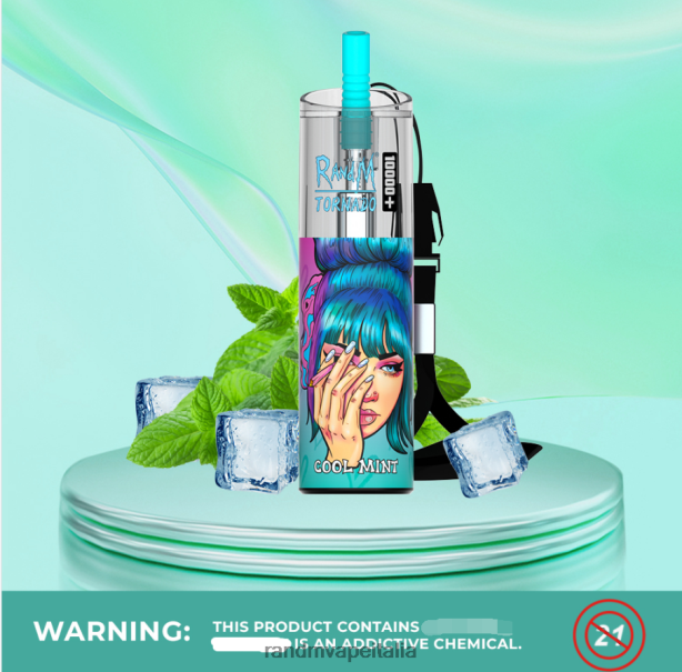 mango alla pesca RandM Tornado Dispositivo di vaporizzazione per il controllo del flusso d\'aria da 10000 plus 1 pz X0ZJZ85 - RandM tornado prezzo