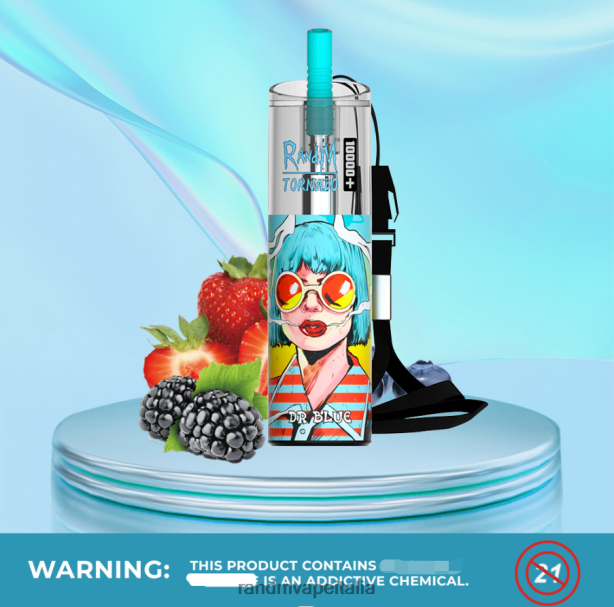 mango alla pesca RandM Tornado Dispositivo di vaporizzazione per il controllo del flusso d\'aria da 10000 plus 1 pz X0ZJZ85 - RandM tornado prezzo