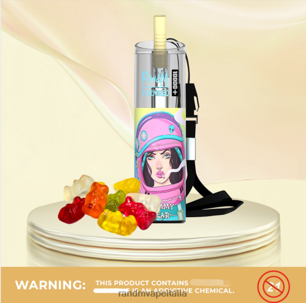 mango alla pesca RandM Tornado Dispositivo di vaporizzazione per il controllo del flusso d\'aria da 10000 plus 1 pz X0ZJZ85 - RandM tornado prezzo