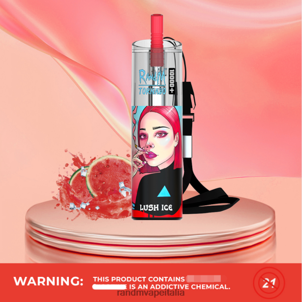 mango alla pesca RandM Tornado Dispositivo di vaporizzazione per il controllo del flusso d\'aria da 10000 plus 1 pz X0ZJZ85 - RandM tornado prezzo
