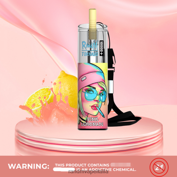 mango alla pesca RandM Tornado Dispositivo di vaporizzazione per il controllo del flusso d\'aria da 10000 plus 1 pz X0ZJZ85 - RandM tornado prezzo