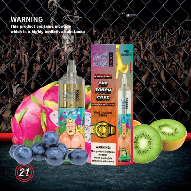 bacca del drago di kiwi RandM Tornado Dispositivo di vaporizzazione per il controllo del flusso d'aria 10000 1pz X0ZJZ123 - RandM tornado Italia