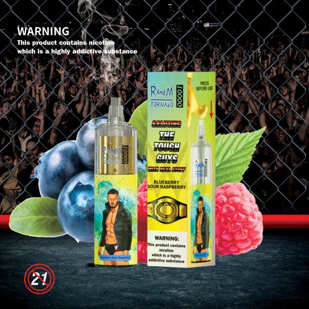 delizia tropicale RandM Tornado Dispositivo di vaporizzazione per il controllo del flusso d\'aria 10000 1pz X0ZJZ111 - Fumot RandM vape