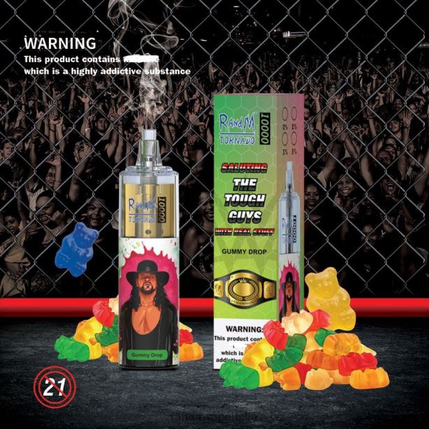 delizia tropicale RandM Tornado Dispositivo di vaporizzazione per il controllo del flusso d\'aria 10000 1pz X0ZJZ111 - Fumot RandM vape