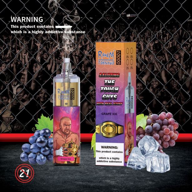 ghiaccio d'uva RandM Tornado Dispositivo di vaporizzazione per il controllo del flusso d'aria 10000 1pz X0ZJZ109 - RandM tornado shop