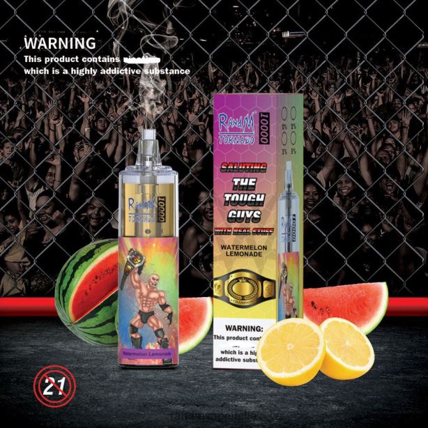 limonata all'anguria RandM Tornado Dispositivo di vaporizzazione per il controllo del flusso d'aria 10000 1pz X0ZJZ112 - RandM shop vape