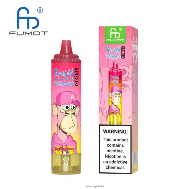Cola alla ciliegia Fumot RandM Tornado Dispositivo di svapo 15000 con batteria e display ejuice versione 3 X0ZJZ50 - RandM shop discount