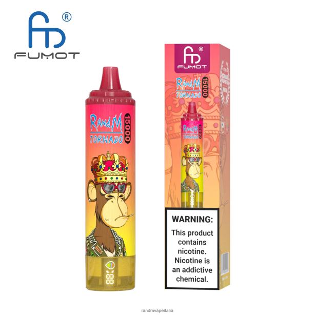 Cola alla ciliegia Fumot RandM Tornado Dispositivo di svapo 15000 con batteria e display ejuice versione 3 X0ZJZ50 - RandM shop discount