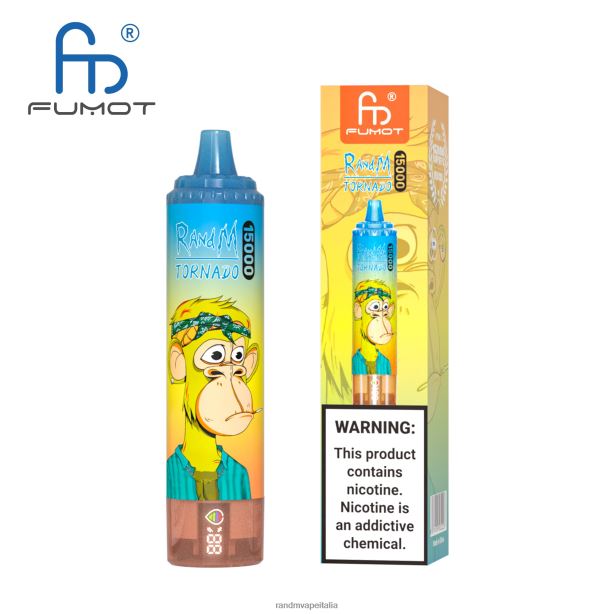 Cola alla ciliegia Fumot RandM Tornado Dispositivo di svapo 15000 con batteria e display ejuice versione 3 X0ZJZ50 - RandM shop discount