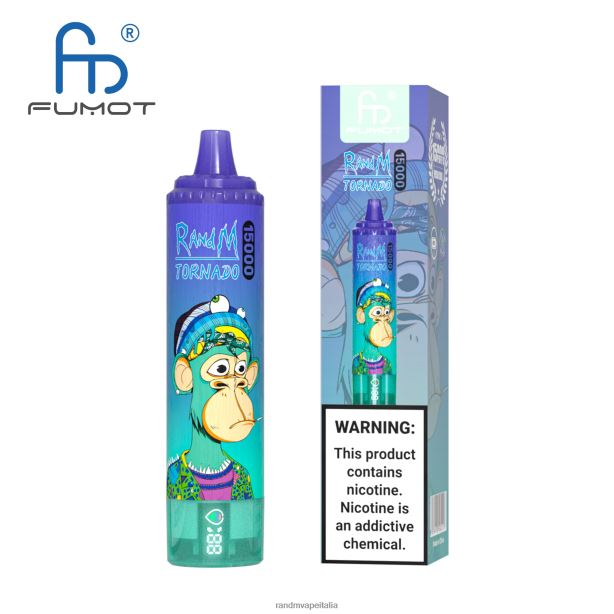 Cola alla ciliegia Fumot RandM Tornado Dispositivo di svapo 15000 con batteria e display ejuice versione 3 X0ZJZ50 - RandM shop discount