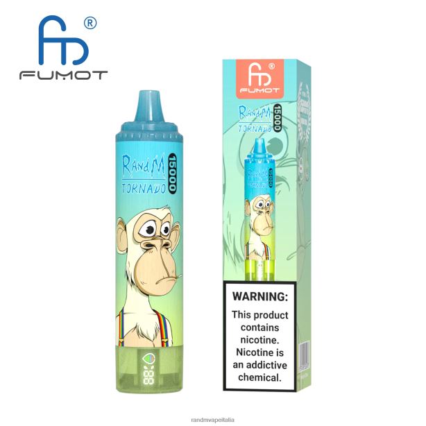 Cola alla ciliegia Fumot RandM Tornado Dispositivo di svapo 15000 con batteria e display ejuice versione 3 X0ZJZ50 - RandM shop discount