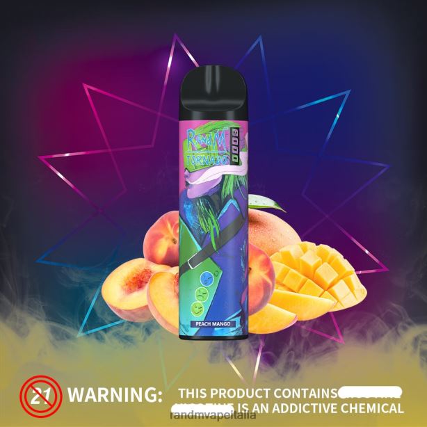limonata alla fragola RandM Tornado Dispositivo di controllo del flusso d\'aria 8000 1pz X0ZJZ239 - RandM tornado shop