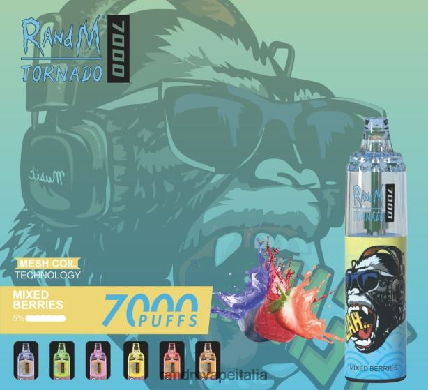 limonata rosa RandM Tornado Dispositivo di vaporizzazione per il controllo del flusso d\'aria 7000 1pz X0ZJZ174 - RandM vape Italia