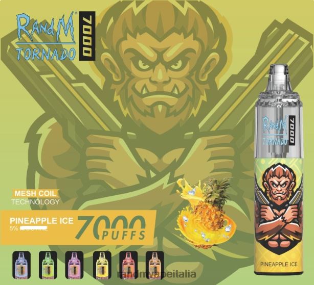limonata rosa RandM Tornado Dispositivo di vaporizzazione per il controllo del flusso d\'aria 7000 1pz X0ZJZ174 - RandM vape Italia