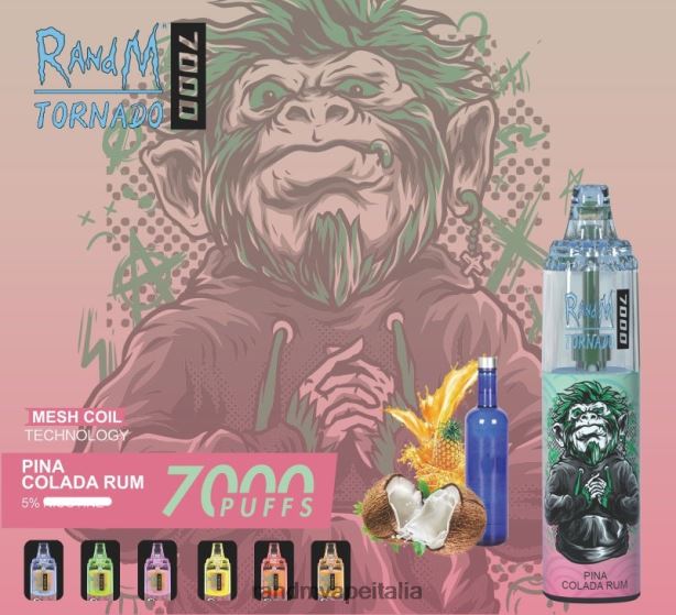 limonata rosa RandM Tornado Dispositivo di vaporizzazione per il controllo del flusso d\'aria 7000 1pz X0ZJZ174 - RandM vape Italia