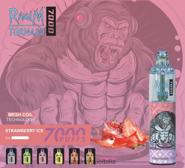 limonata rosa RandM Tornado Dispositivo di vaporizzazione per il controllo del flusso d\'aria 7000 1pz X0ZJZ174 - RandM vape Italia