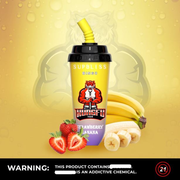 banane alla fragola RandM Supbliss Bingo Dispositivo pod Vape 8000 1pz X0ZJZ262 - RandM shop vape