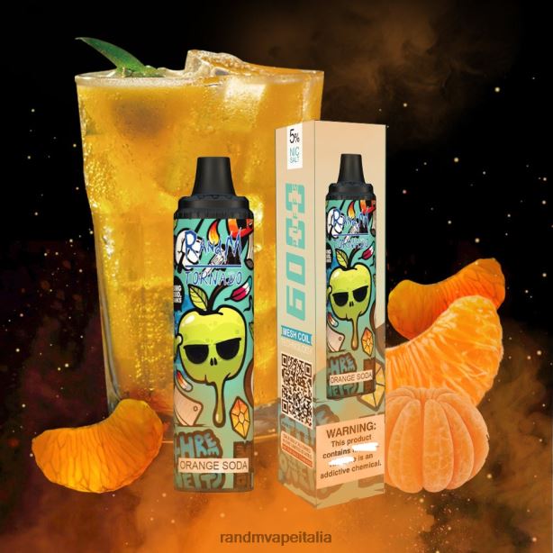fusione di frutta RandM Tornado Dispositivo pod vape con controllo del flusso d\'aria 6000 1pz X0ZJZ286 - RandM vape roma