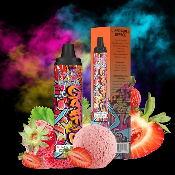 fusione di frutta RandM Tornado Dispositivo pod vape con controllo del flusso d\'aria 6000 1pz X0ZJZ286 - RandM vape roma