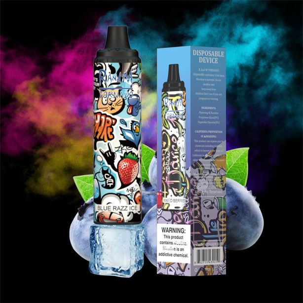 fusione di frutta RandM Tornado Dispositivo pod vape con controllo del flusso d\'aria 6000 1pz X0ZJZ286 - RandM vape roma