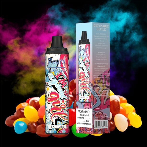 fusione di frutta RandM Tornado Dispositivo pod vape con controllo del flusso d\'aria 6000 1pz X0ZJZ286 - RandM vape roma
