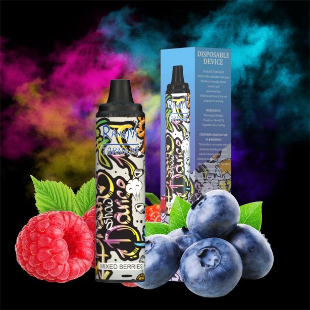 fusione di frutta RandM Tornado Dispositivo pod vape con controllo del flusso d\'aria 6000 1pz X0ZJZ286 - RandM vape roma