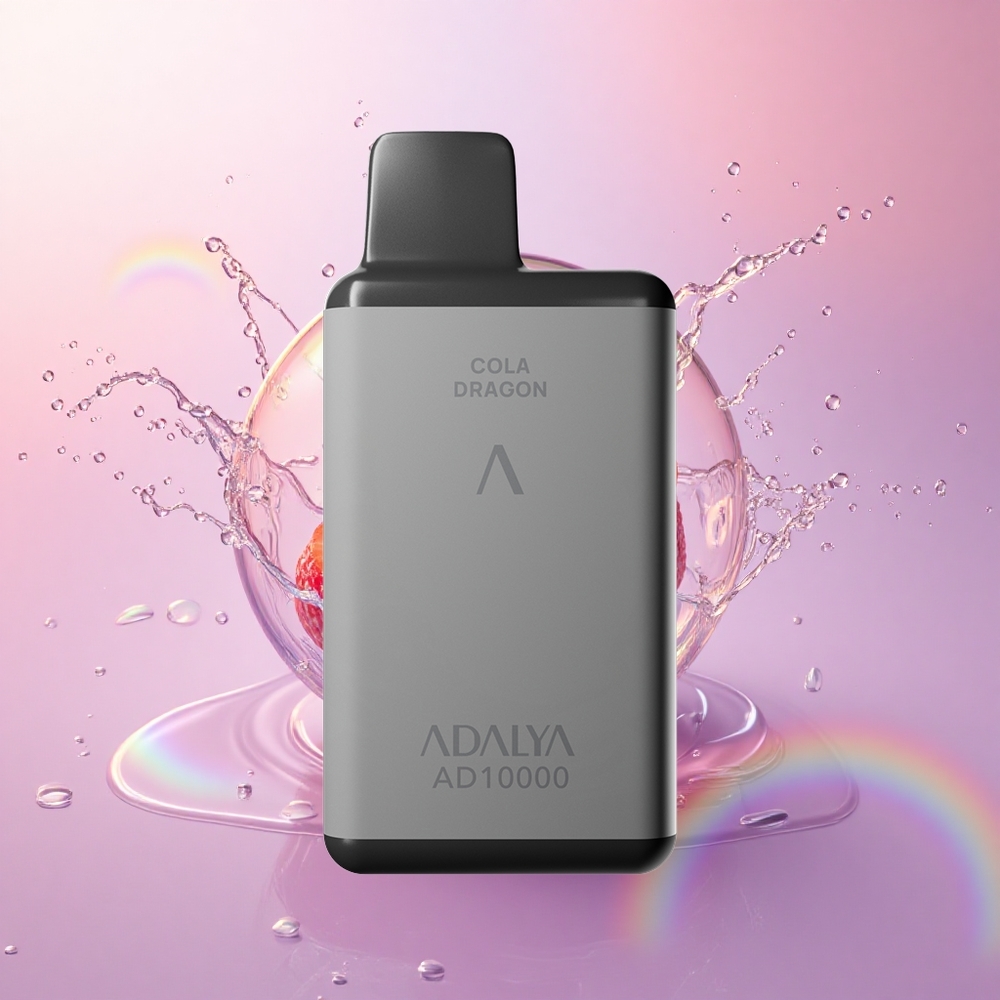Adalya AD 10000 Puffs Fragola Splash Grigio Spazio 650mAh