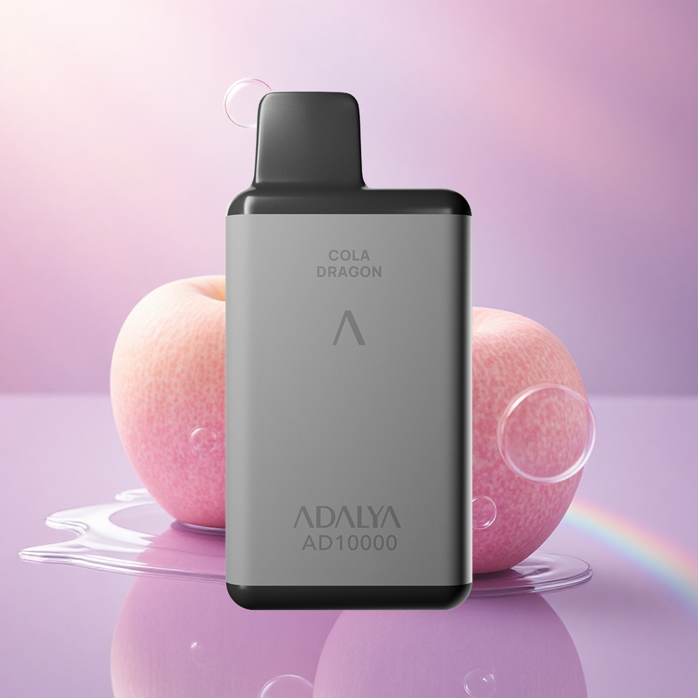 Adalya AD 10000 Puffs Le Due Mele Grigio Spazio 14ml 2% Nicotina 650mAh