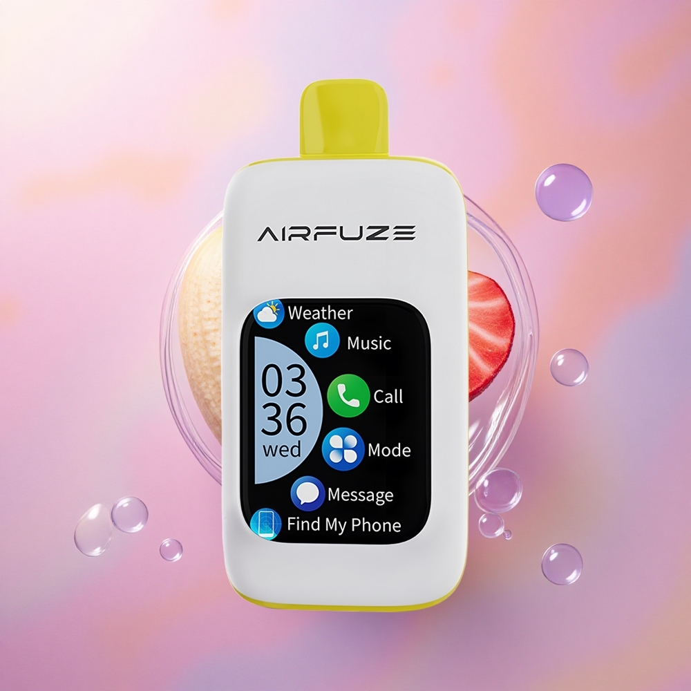 AirFuze Smart 30000 Puffs Fragola Banana 5% Nicotina 900mAh