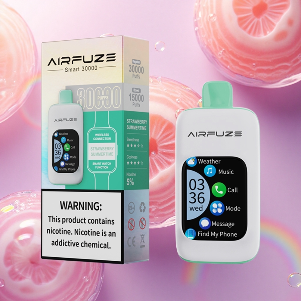 AirFuze Smart 30000 Puffs Fragola Estiva 5% Nicotina 900mAh