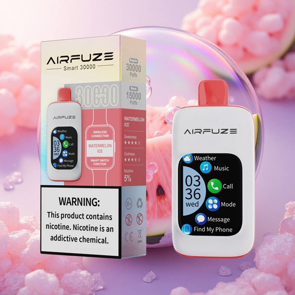 AirFuze Smart 30000 Puffs Gelato d\'Anguria con 5% Nicotina e 900mAh