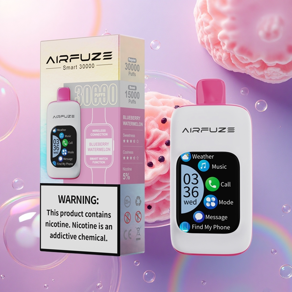 AirFuze Smart 30000 Puffs Mirtillo Anguria 5% Nicotina 900mAh