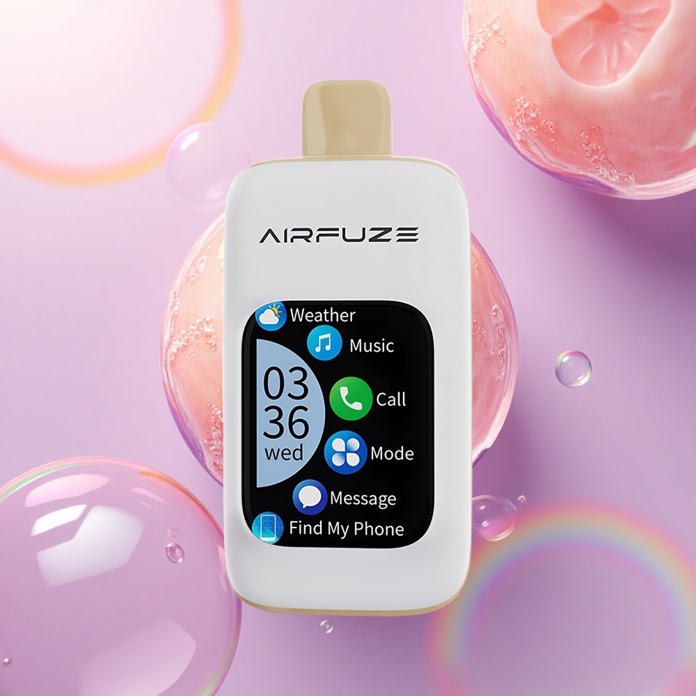 AirFuze Smart 30000 Puffs Pesca Succosa Display 2.01'' Nicotina 5% 900mAh
