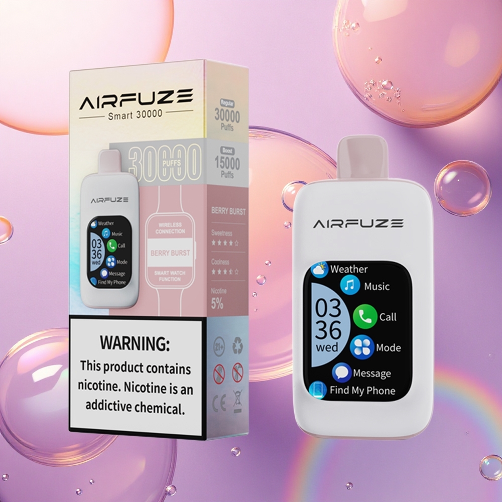 AirFuze Smart 30000 Puffs Scoppio di Bacche Smart 900mAh Tipo-C