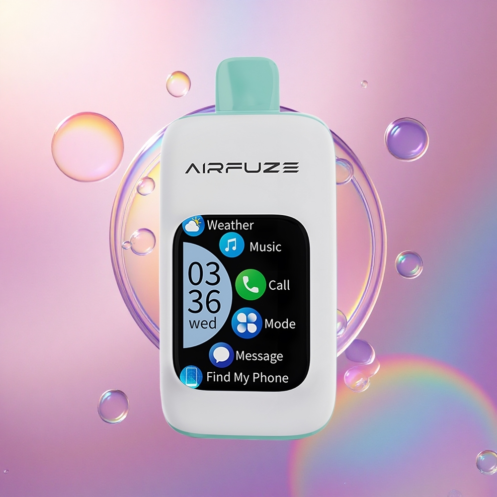AirFuze Smart 30000 Puffs Scoppio di Frutta Arcobaleno con Schermo TFT 2.01 e Nicotina 5%