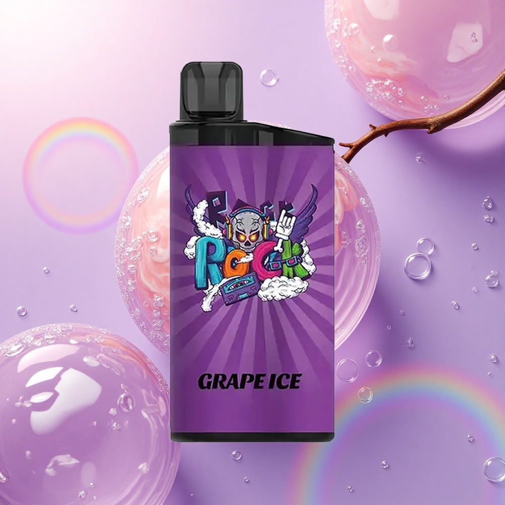 IGET Bar 3500 Puffs Ghiaccio d'Uva 1400 mAh