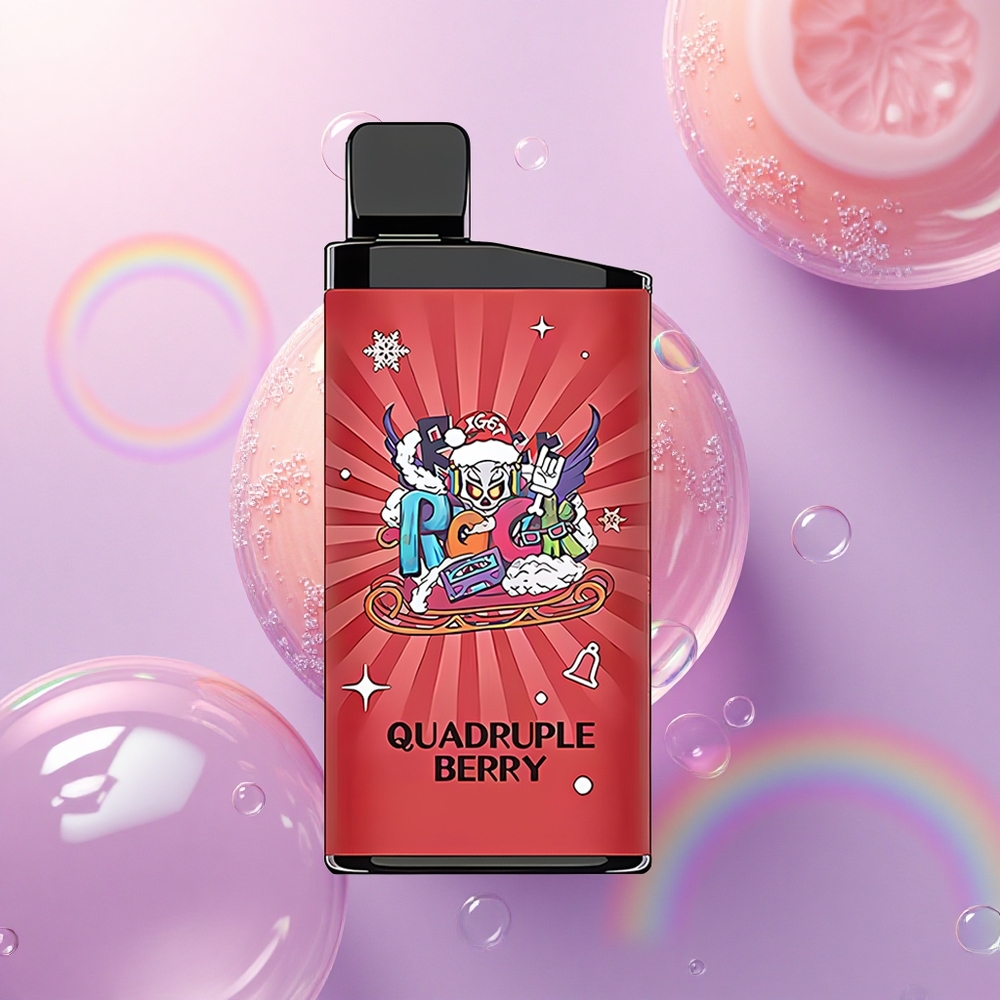 IGET Bar 3500 Puffs Quadruple Berry 1400 mAh 1.2 Ohm