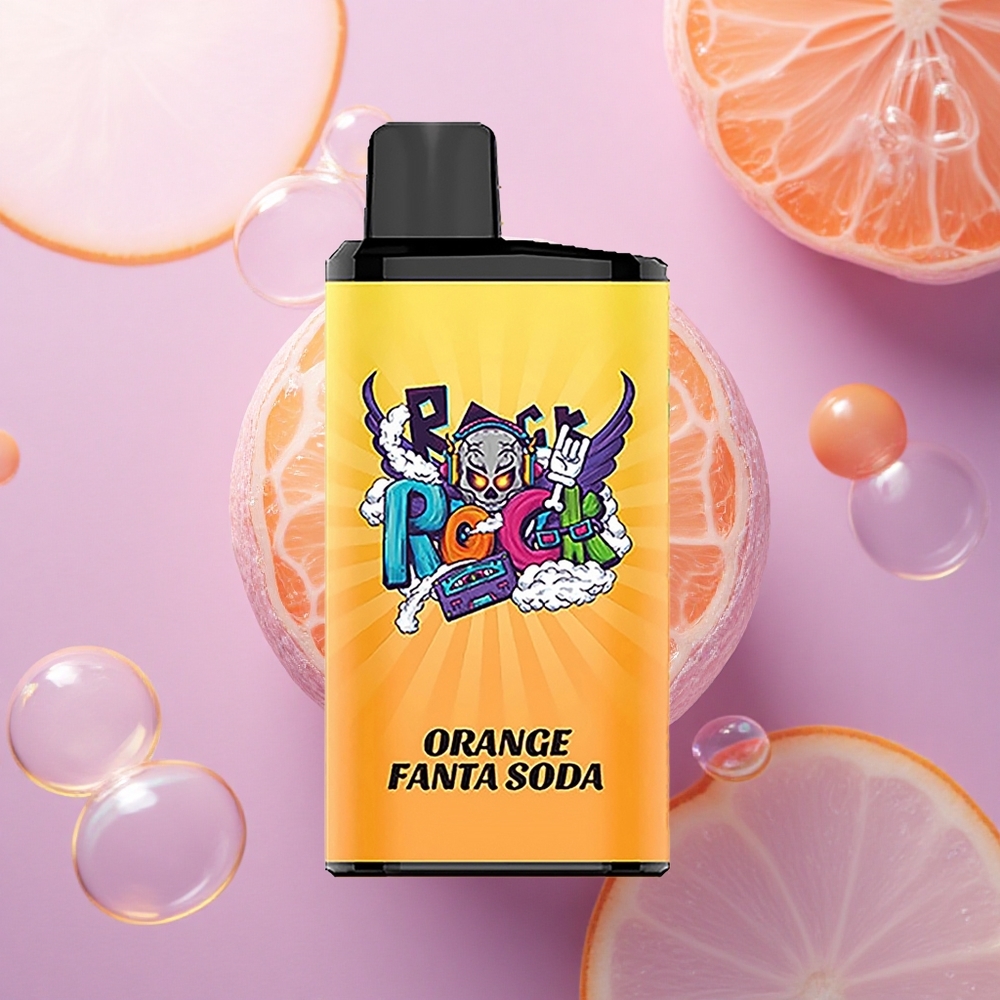 IGET Bar Pro 10000 Puffs Fanta Aranciata con Batteria 2000 mAh e Bobina Mesh 1.2 Ohm