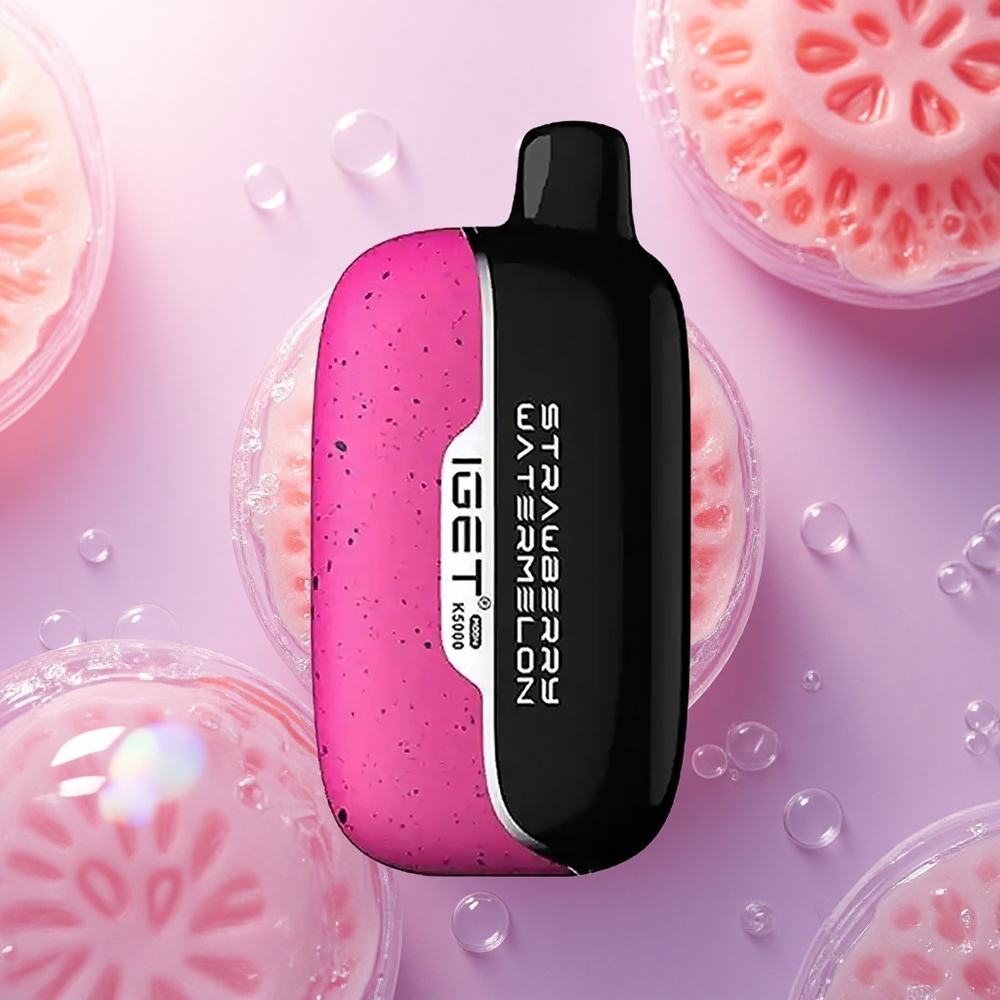 IGET Moon K5000 Puffs Fragola Anguria Ghiaccio 1.35 Ohm Mesh 81.5g