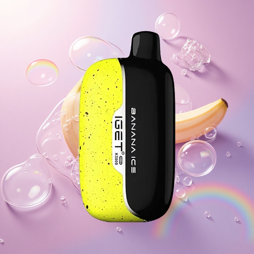IGET Moon K5000 Puffs Gelato Banana 5000 Puff Mesh 1.35 Ohm